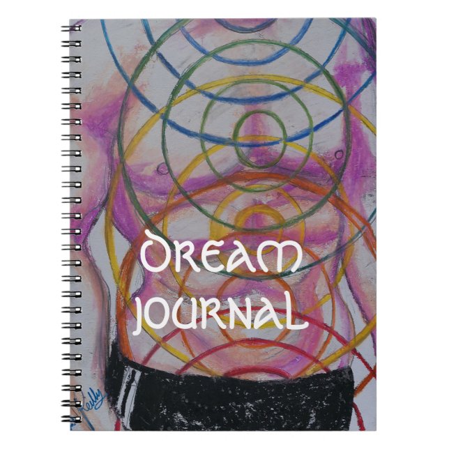 DREAM JOURNAL VON KÜNSTLER PAULA REILLY. NOTIZBLOCK (Vorderseite)