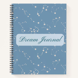 Dream Journal - Zodiac Constellation Pattern Notizbuch