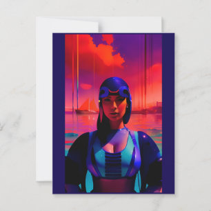 Dream Landing Postkarte