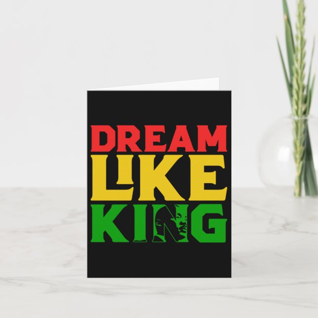 Dream Like Martin Karte (Vorderseite)