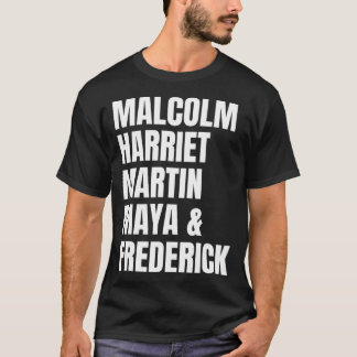 Dream Like Martin Lead Like Harriet Black History T-Shirt