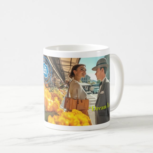 "Dream Lover" QR Mug from Hollywood10 Kaffeetasse (VorderseiteRechts)