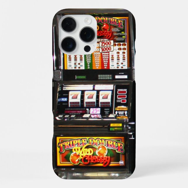 Dream Machines - Lucky Slot Machines iPhone 16 Pro Max Hülle (Rückseite)