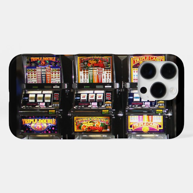 Dream Machines - Lucky Slot Maschinen iPhone 16 Pro Max Hülle (Rückseite (Horizontal))