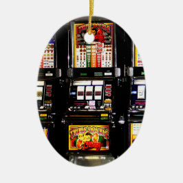 Dream Machines - Lucky Slot Maschinen Keramikornament