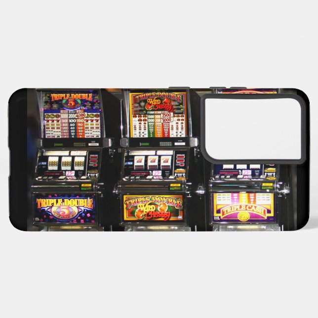 Dream Machines - Lucky Slot Maschinen Samsung Galaxy Hülle (Linke Seite)