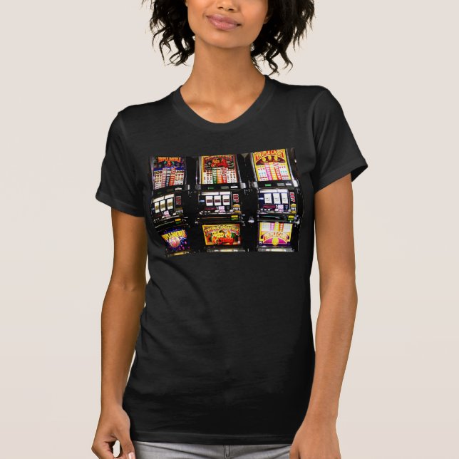 Dream Machines - Lucky Slot Maschinen T-Shirt (Vorderseite)