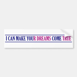 Dream Maker Autoaufkleber