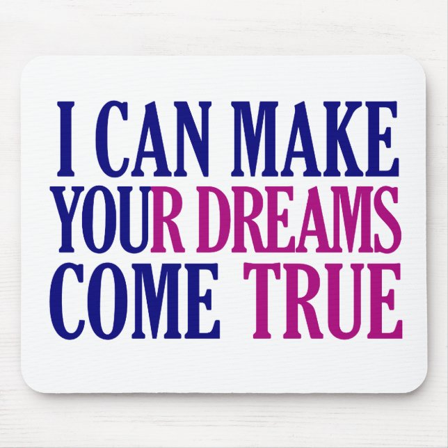 Dream Maker mousepad (Vorne)
