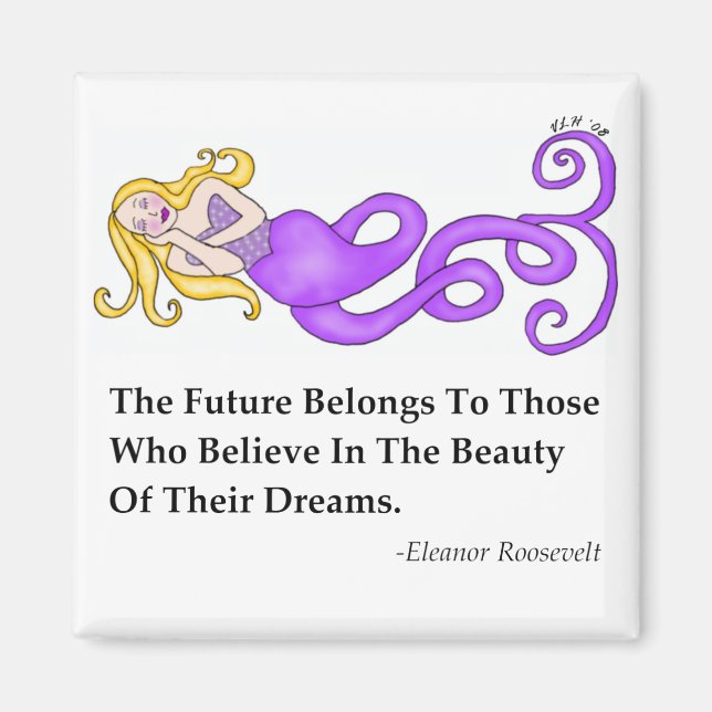 Dream-Mer Mermaid Magnet (Vorne)