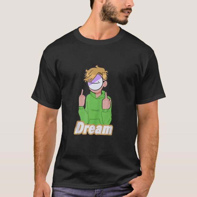 Dream Merch Smp Cosplay Japanischer Gamer für Fa. T-Shirt (Vorderseite)