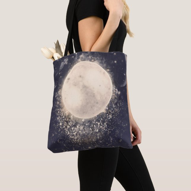 Dream Moon Magie Kosmische Glitzern Tasche (Von Nahem)