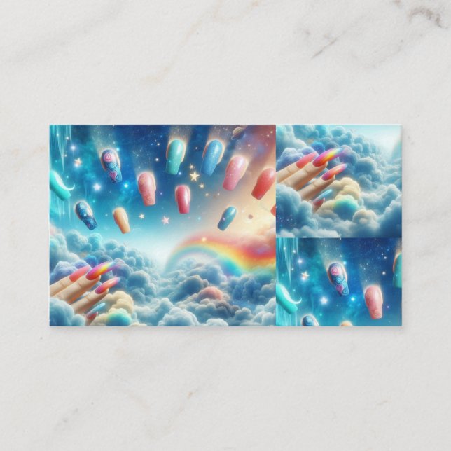 Dream Nails Business Card Visitenkarte (Vorderseite)