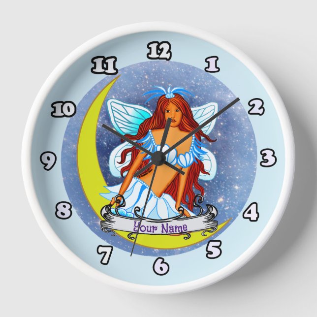 Dream Night Moon Fee Uhr (Vorderseite)