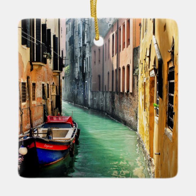DREAM OF VENICE Ceramic Ornament (Vorderseite)