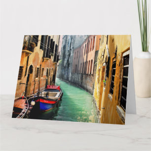 DREAM OF VENICE Faltkarte Karte