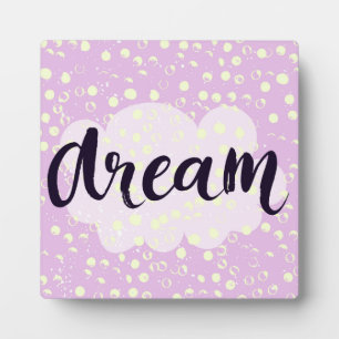 Dream Pink Fotoplatte