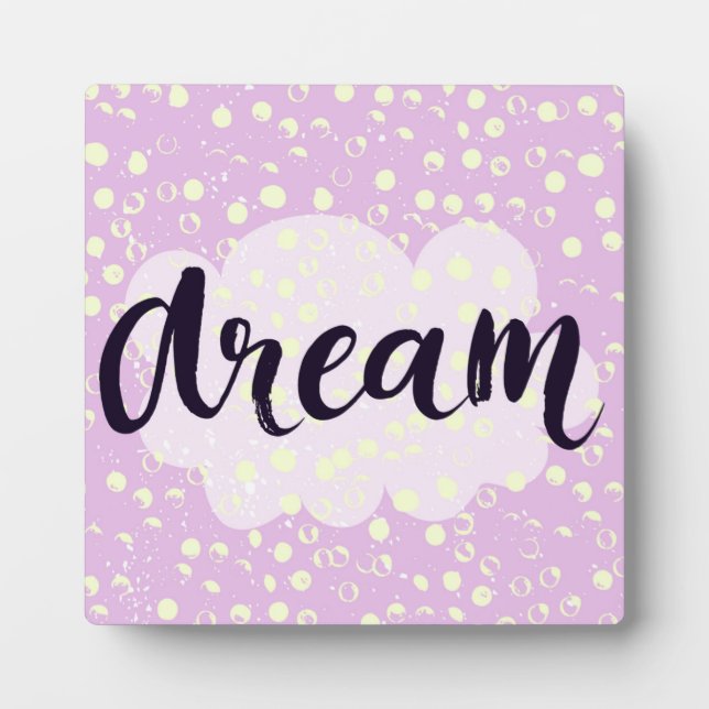 Dream Pink Fotoplatte (Vorderseite)