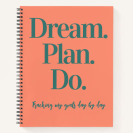 Dream Plan Do Goal Tracker Bullet Journal Notizbuch