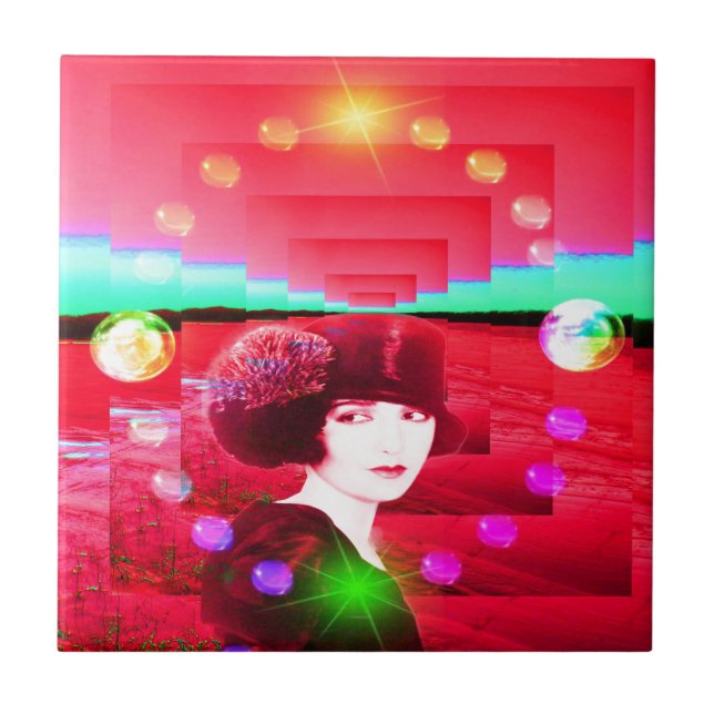 Dream Planet Fliese (Vorderseite)