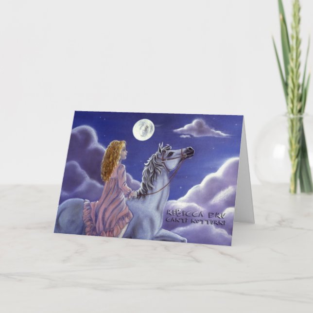 Dream Pony - Sweet Dreams Grußkarte Karte (Vorderseite)