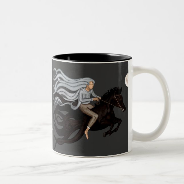 Dream Rider Zweifarbige Tasse (Rechts)