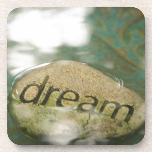 Dream Rock Getränkeuntersetzer (Vorderseite)