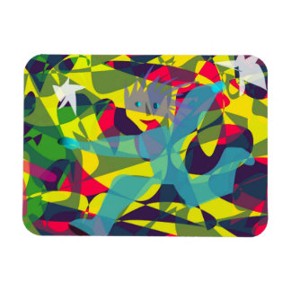 Dream Run Surreal Imaging Flexible Magnet