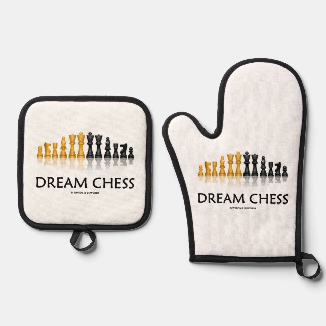 Dream Schach Reflektives Schach Set (Schachpartien (Vorderseite)