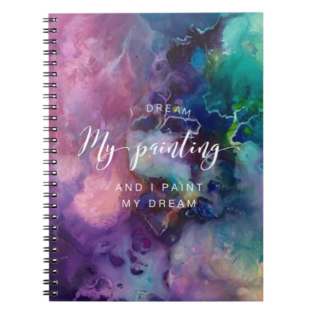 Dream Sketcher-Notebook Notizblock (Vorderseite)
