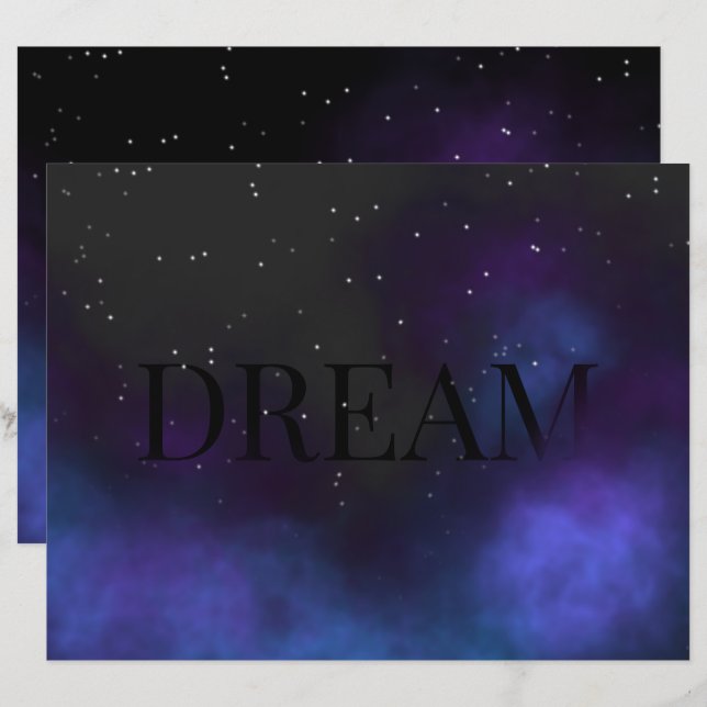 Dream Space Nebula (Vorne/Hinten)