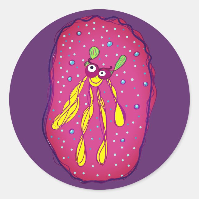 Dream Swimmer Bug Sticker (Vorderseite)