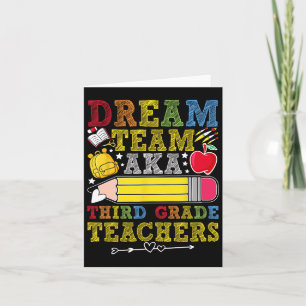 Dream Team-Lehrer der dritten Klasse Karte