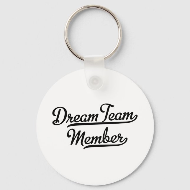 Dream Team Member Schlüsselanhänger (Vorderseite)