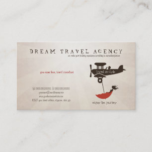 Dream Travel Agency carte de visite