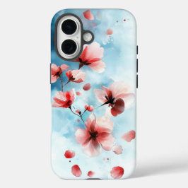 Dream Watercolor Blooming Sakura Phone Case