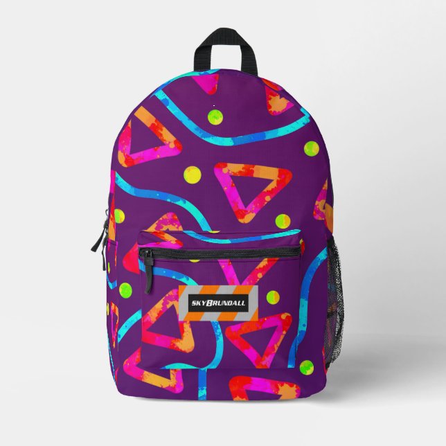Dream Wave Festival - Arcade Crunch 2 Bedruckter Rucksack (Vorderseite)