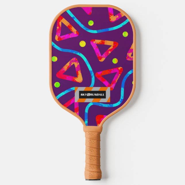 Dream Wave Festival - Arcade Crunch 2 Pickleball Schläger (Vorderseite)