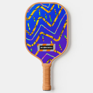 Dream Wave Festival - Kalifornischer Tiger Pickleball Schläger