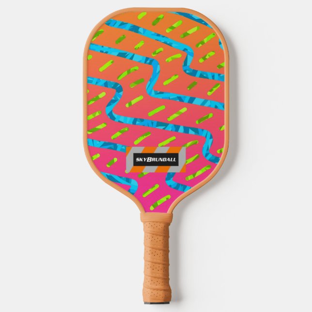Dream Wave Festival - Sommer-Hype Pickleball Schläger (Vorderseite)