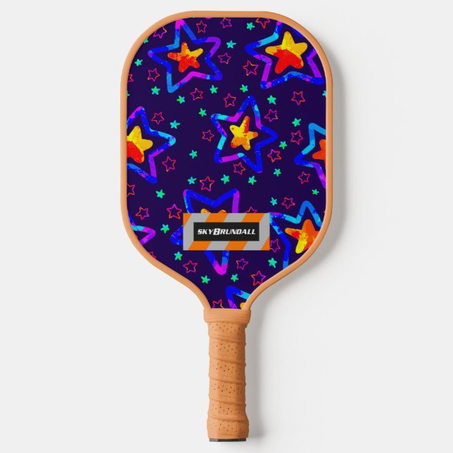 Dream Wave Festival - Starlight Delight Pickleball Schläger (Vorderseite)