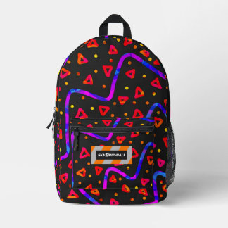 Dream Wave Festival - Wilde Energie 5 Bedruckter Rucksack