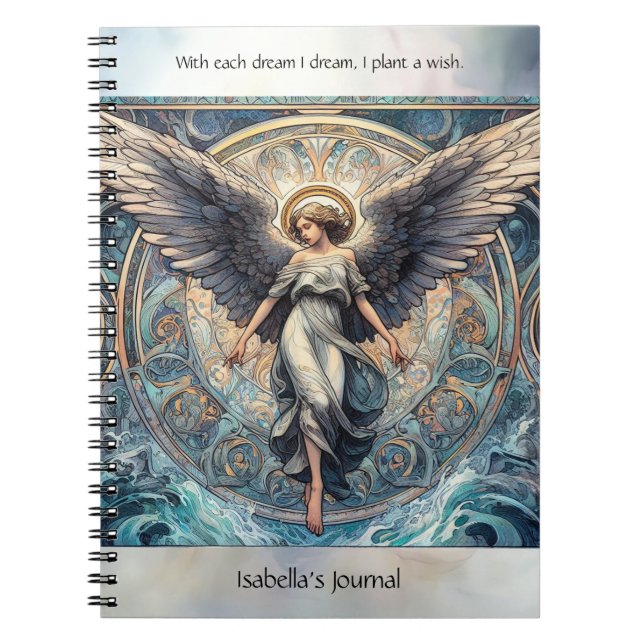 Dream Wish Angel Art Journal (Devant)