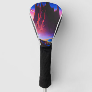 Dream World Oil Painting Golf Headcover