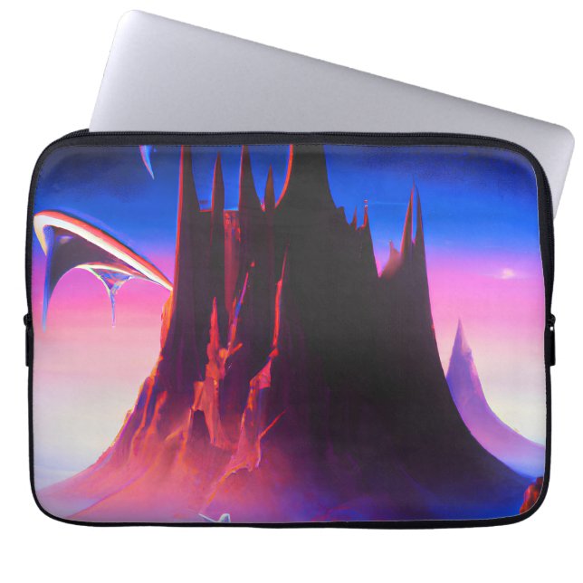 Dream World Oil Painting Laptopschutzhülle (Vorderseite)