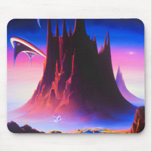Dream World Oil Painting Mousepad