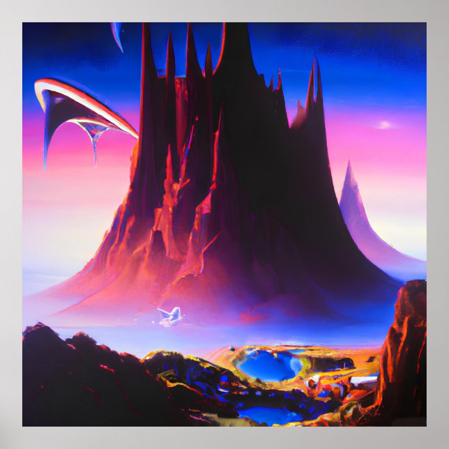 Dream World Oil Painting Poster (Vorne)