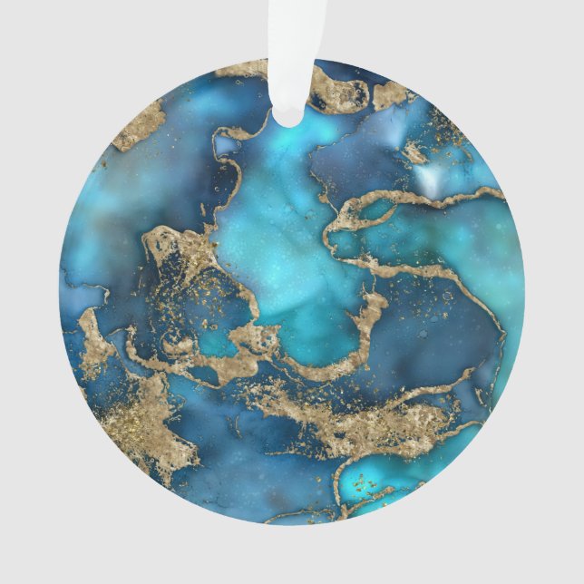 DreamBlue Turquoise et Gold (devant)