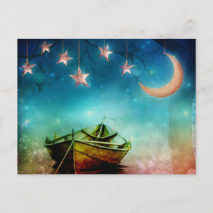 Dreamboat Postcard Postkarte