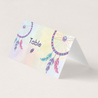 Dreamcatcher Anniversaire Numéro de table de céléb